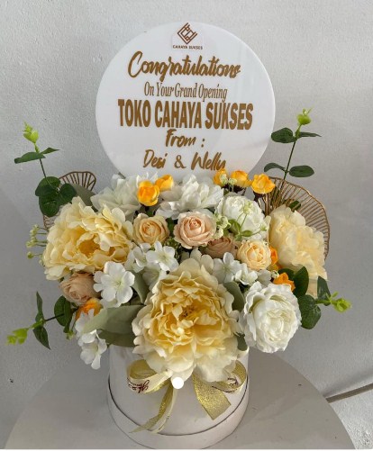 papan bunga akrilik di solo